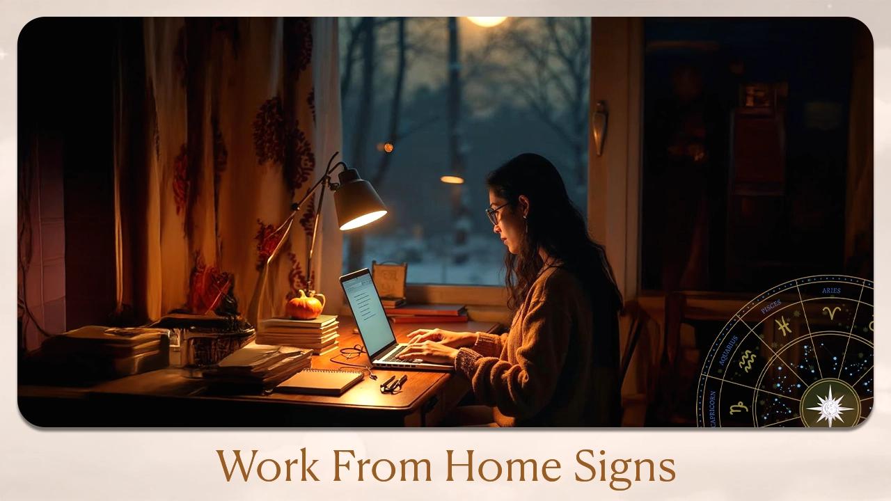Work from home signs